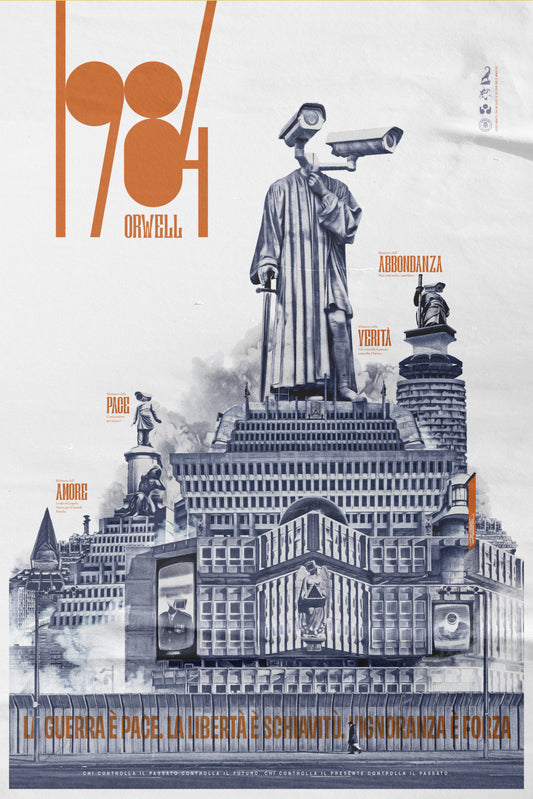 1984, poster 50x70 di M.Bod