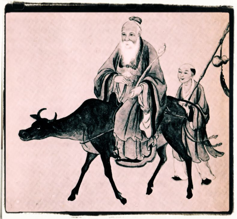 Una rappresentazione del filosofo cinese Lao Tzu